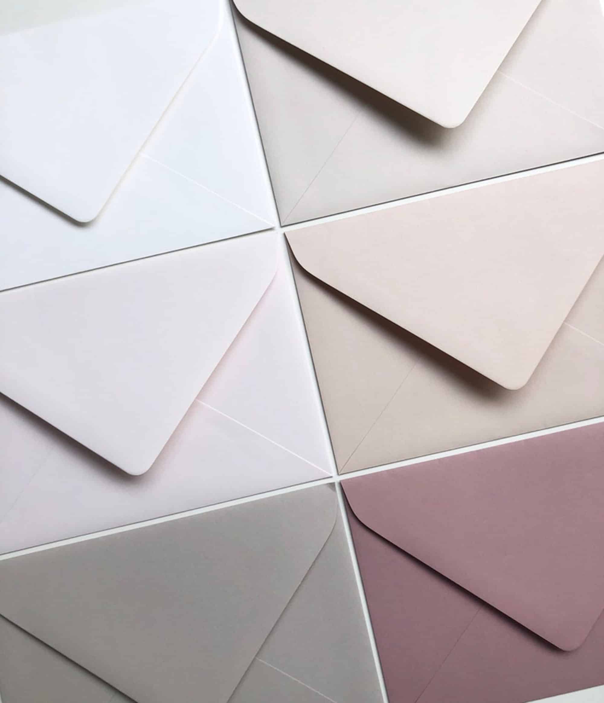 coloured-envelopes-for-wedding-stationery