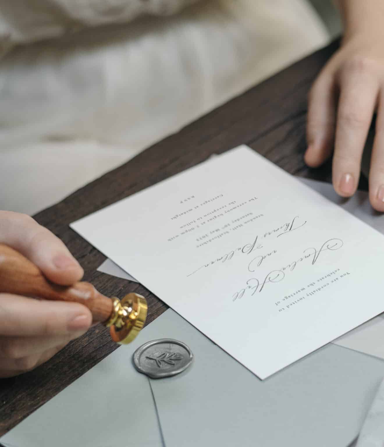 help with your wedding invitation wording