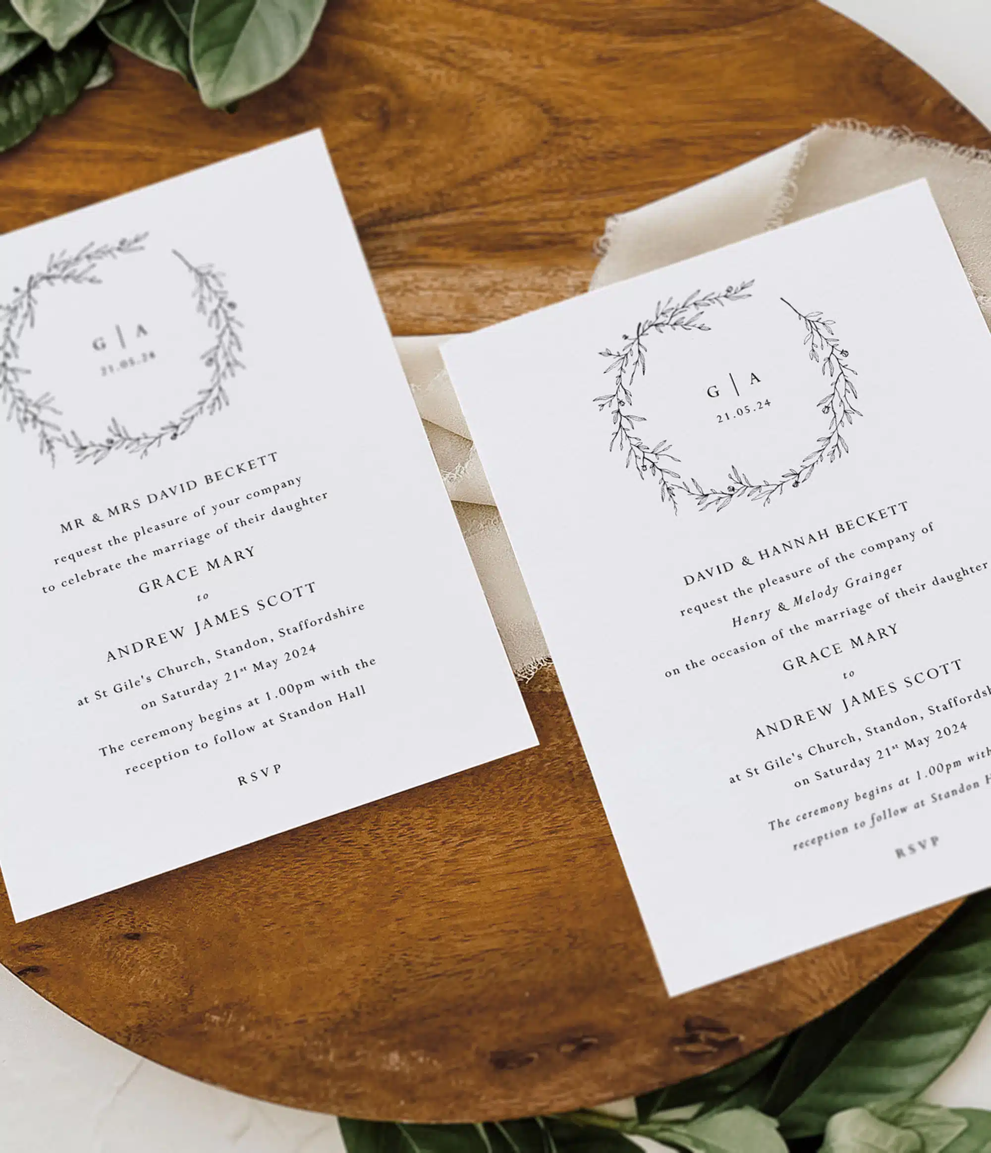 wedding invitation wording samples