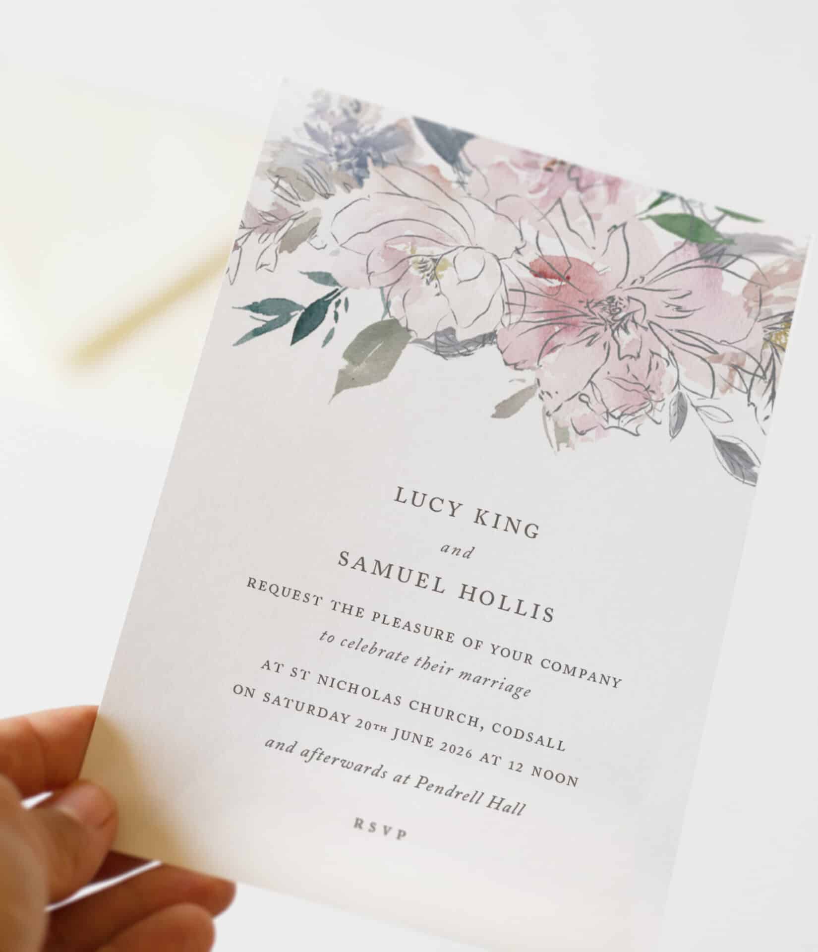 Unique Customised Wedding Stationery