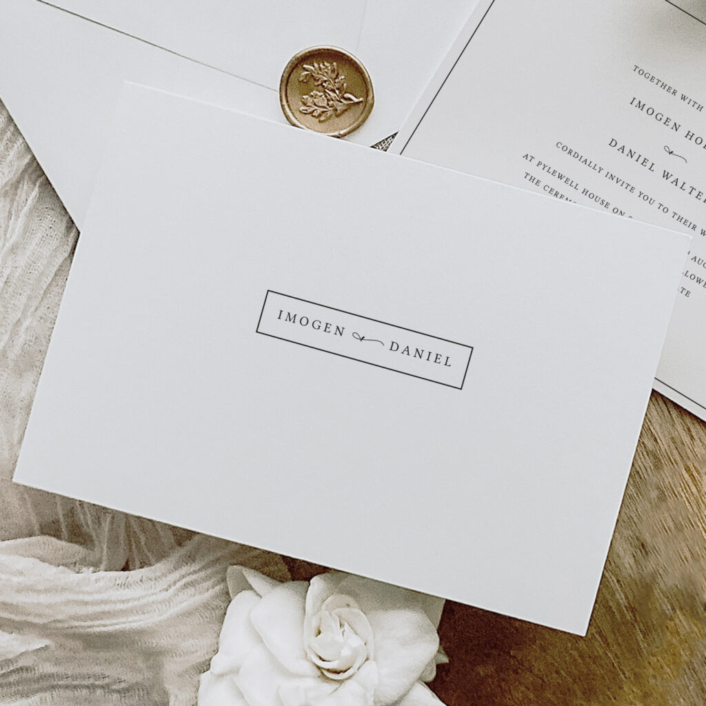 Unique Customised Wedding Stationery