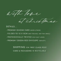 Fiancée Christmas Card | Kisses For My Nearly Mrs - Image 4