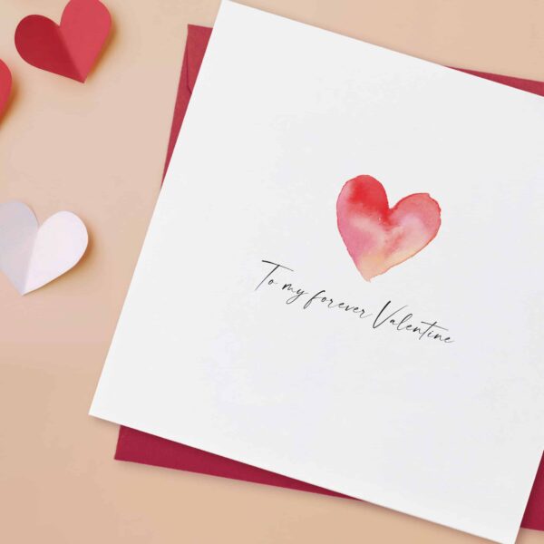 Fiancé Valentine's Card | To My Forever Valentine - Image 2