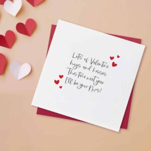 Fiancé Valentine Card | This Time Next Year I'll Be Your Mrs!