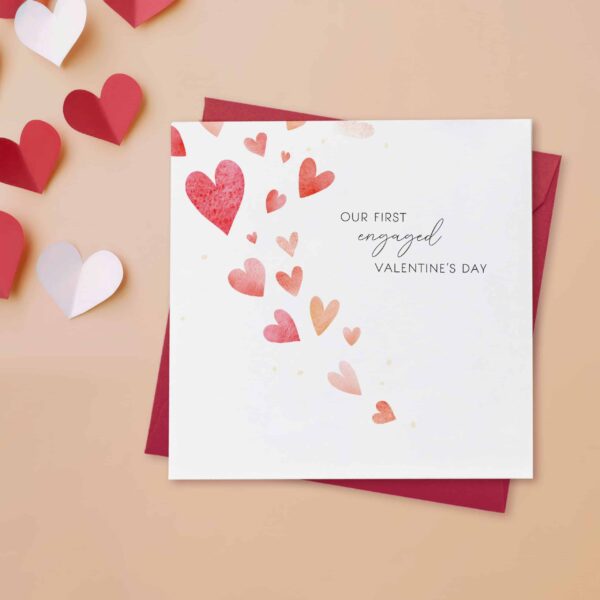 Engaged Valentine's Day Card | First Engaged Valentine's Card