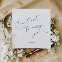 On our wedding day cards | I can't wait to marry you