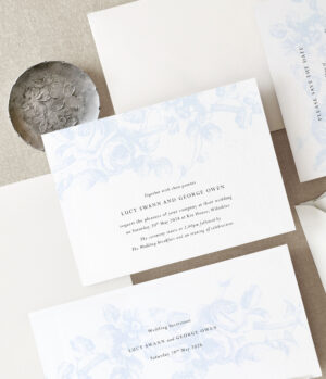 Beauty | Vintage Floral Wedding Invitation Sample Pack