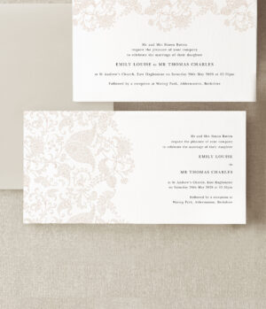 Eleanor | Vintage Inspired Wedding Invitation Sample Pack