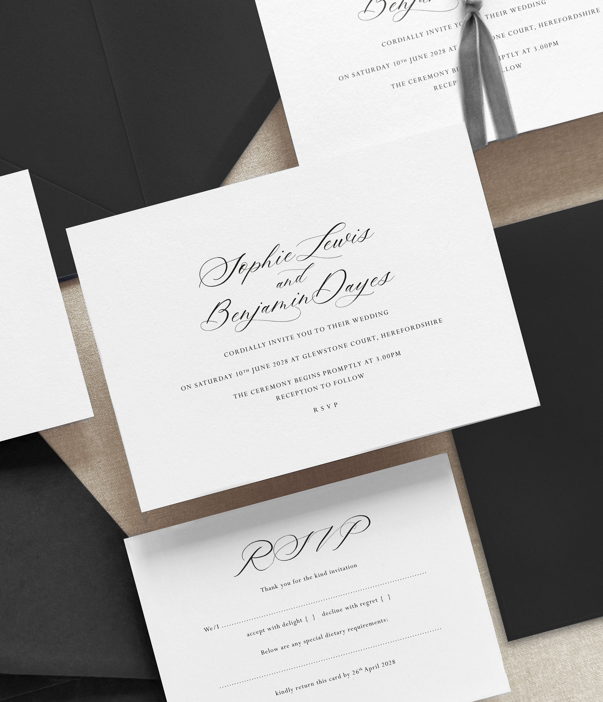 Elegance | Timeless Wedding Invitation Sample Pack