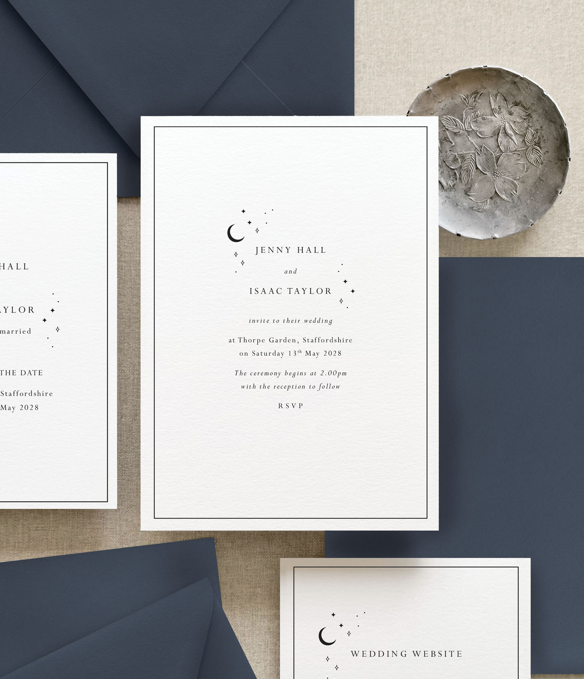 Starry Skies | Celestial Wedding Invitation Sample Pack